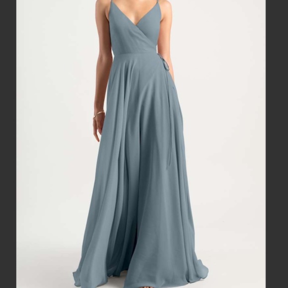 Jenny Yoo - JAMES DRESS - MAYAN BLUE, Worn once! - Picture 1 of 3